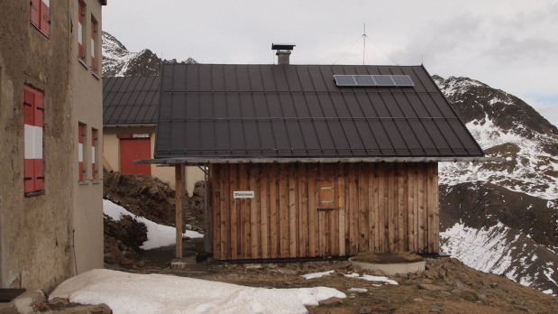 Breslauer Hütte, Winterraum