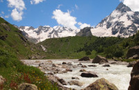 Kavkaz - dolina Adyl-su